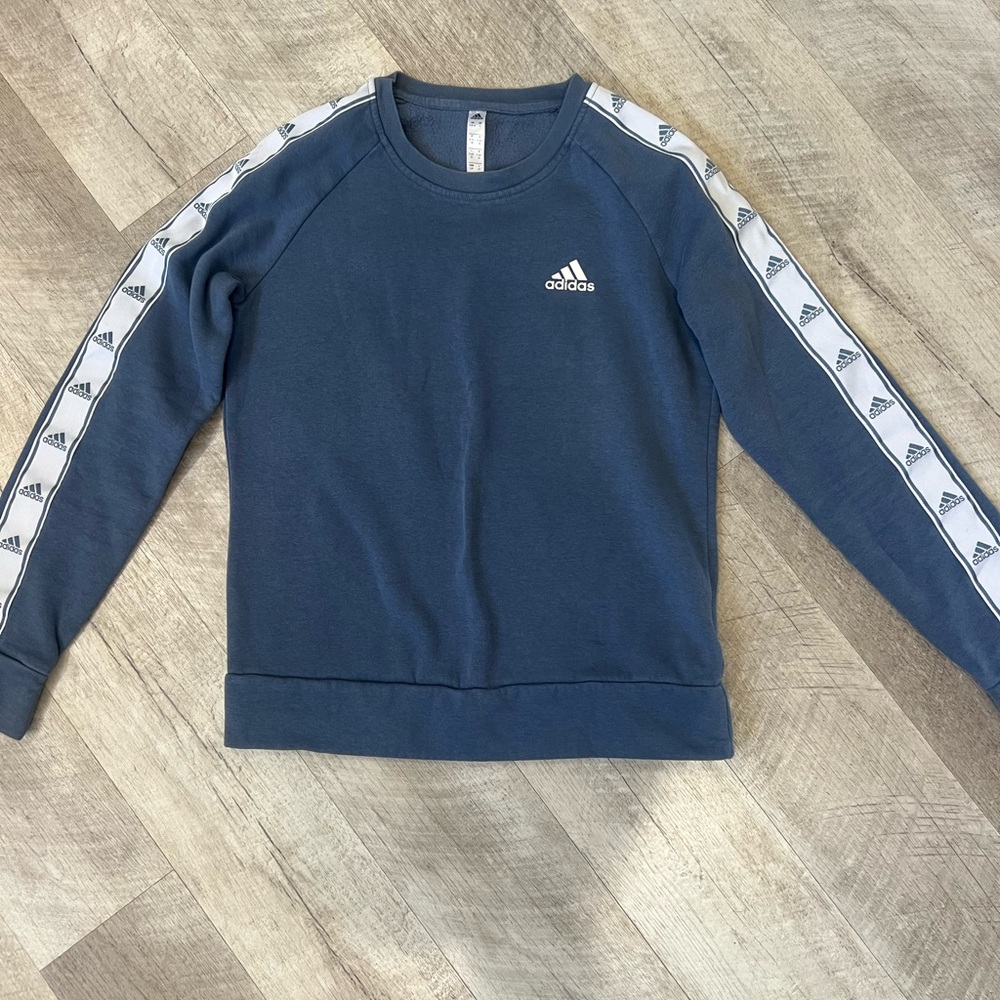 Adidas women’s  Blue Sweatshirt